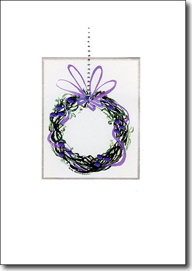Lavender Wreath image