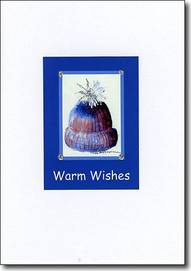 Blue Hat Warm Wishes image